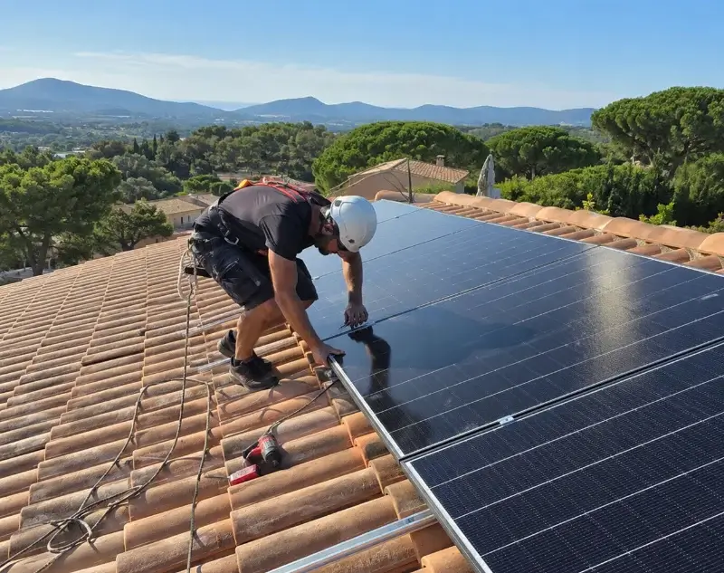 Installateur panneaux solaires Monteneuf — pose photovoltaïque sur toiture