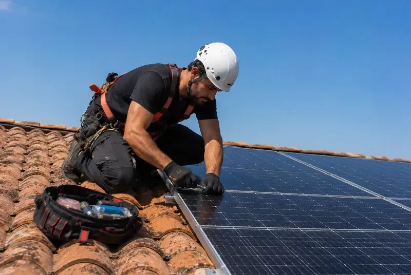 Maintenance et monitoring de panneaux solaires à Monteneuf