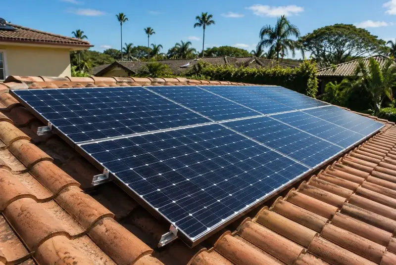 Installation de panneaux solaires à Monteneuf